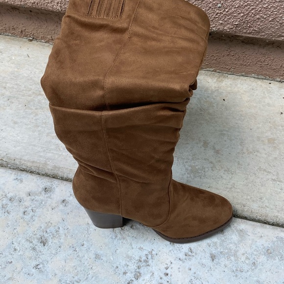 SIZE CLEARANCE-FIRM‼️Maxine Knee High Boots-Camel - Picture 4 of 4